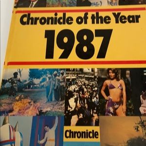1987 Chronicles Book - Hardcover
